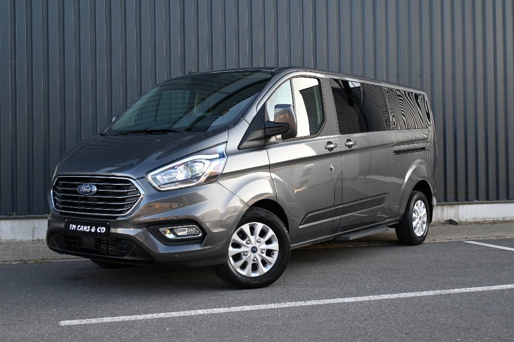Ford Tourneo Custom L2H1 Automaat, Cam, 8-zit, 2x schuifdeur, Auto's, 2378 kg, 1995 cc, 4 cilinders, Diesel