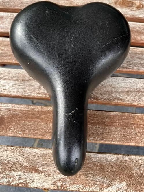 fietszadel Selle Royal met brede zitoppervlak, Gebruikt, Selle royal, Kunststof, Ophalen of Verzenden