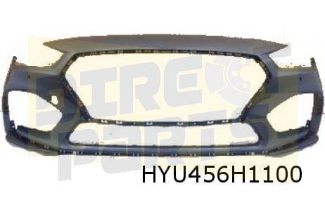 Hyundai i30 (1/18-) voorbumper (Fastback/Sport) (te spuiten), -, -, Nieuw, Bumper