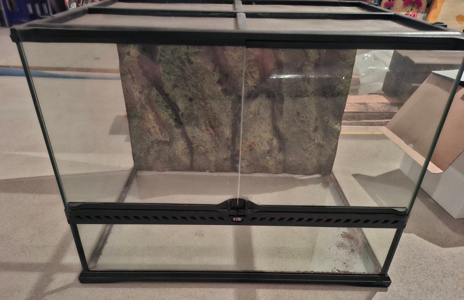 Terrarium in zeer goede staat (B61cm x H47cm x D46cm), Ophalen, Terrarium of Paludarium