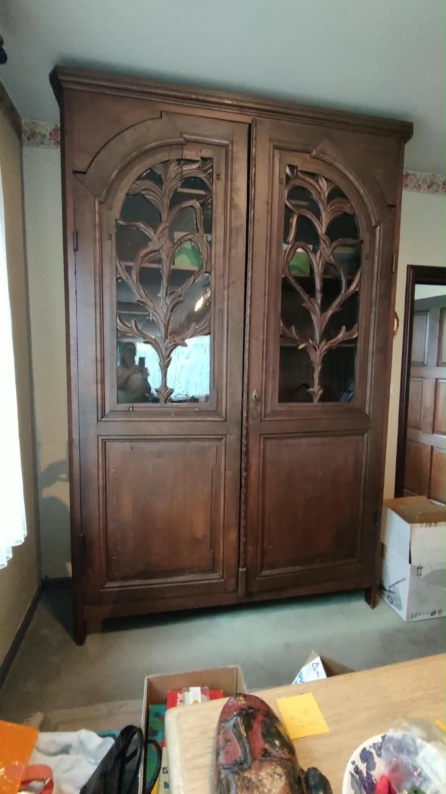 Houten kast, Ophalen, Gebruikt, Antieke kast