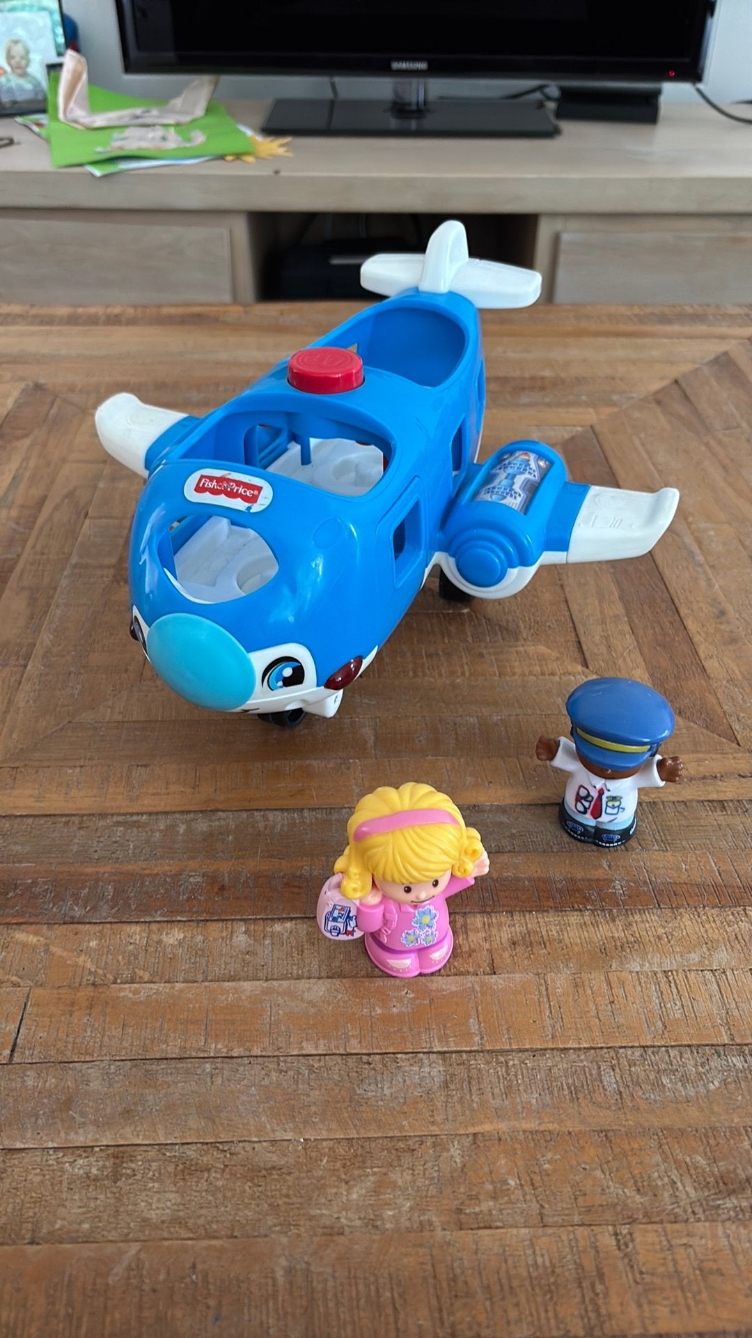 Fisher price little people vliegtuig, Ophalen, Zo goed als nieuw