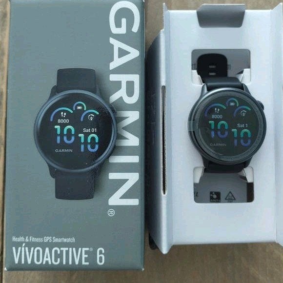 Garmin Vivoactive 6 - ongebruikt, Ophalen, Nieuw, Zwart, Garmin