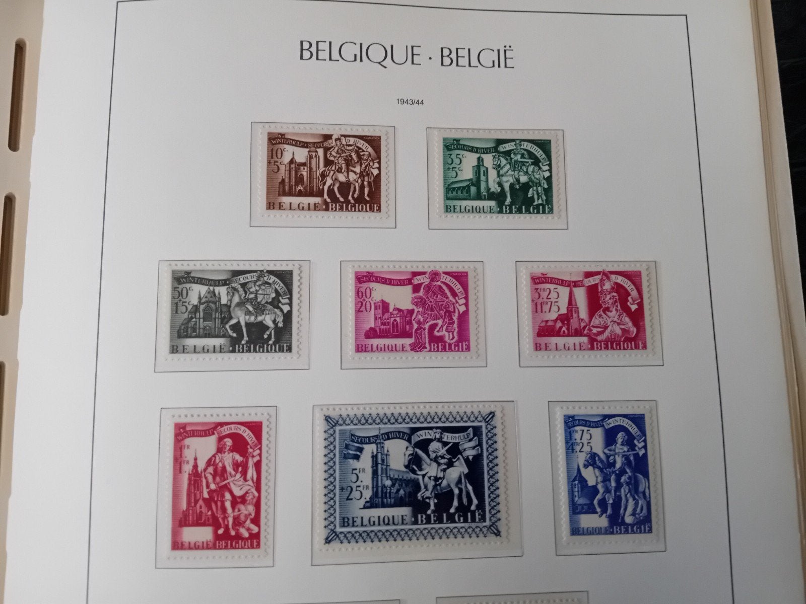 België postzegels nr 631/638** postfris lot 119P, Ophalen of Verzenden, Postfris