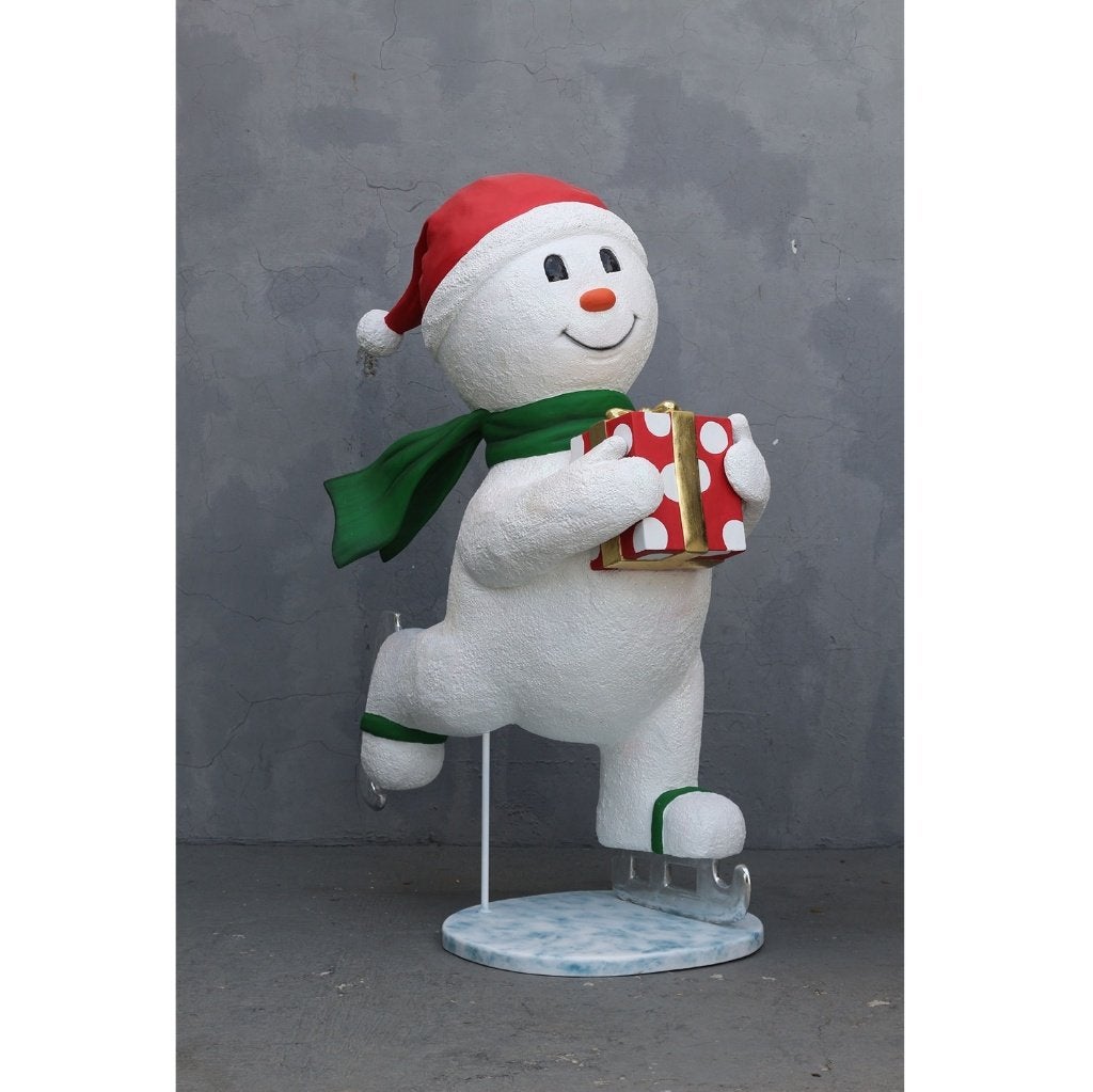 Cadeau de patinage en forme de bonhomme de neige —  216 cm, Enlèvement, Neuf