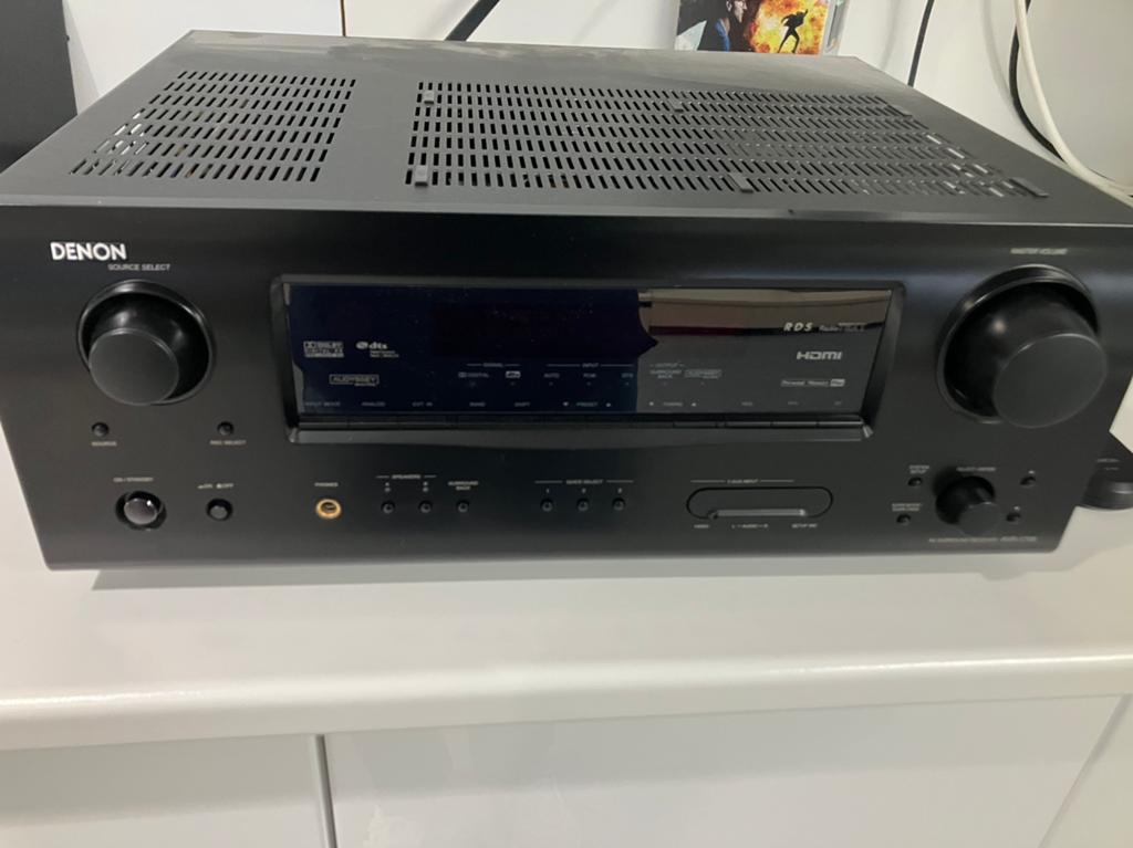 Denon Surround Receiver AVR-1708, TV, Hi-fi & Vidéo, Amplificateurs & Ampli-syntoniseurs, Denon, 60 à 120 watts, Comme neuf, Enlèvement