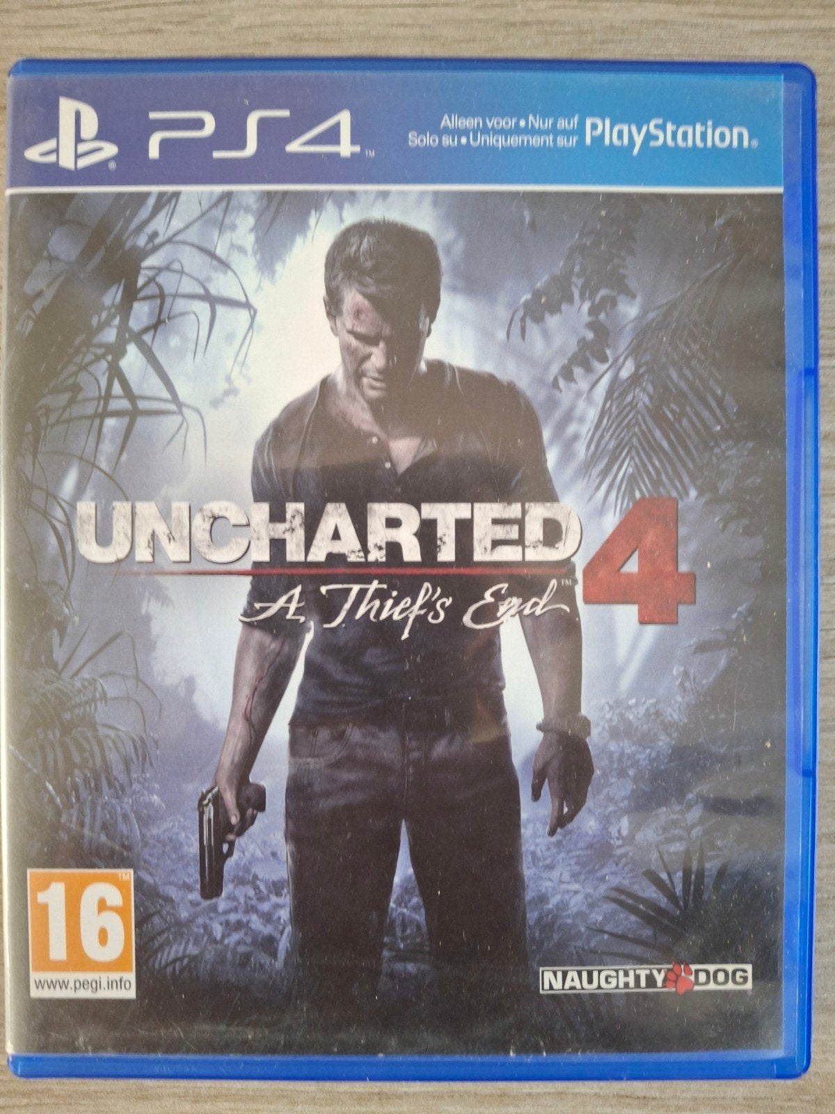 Uncharted 4 (PS4), Games en Spelcomputers, Online, 1 speler, Zo goed als nieuw, Ophalen