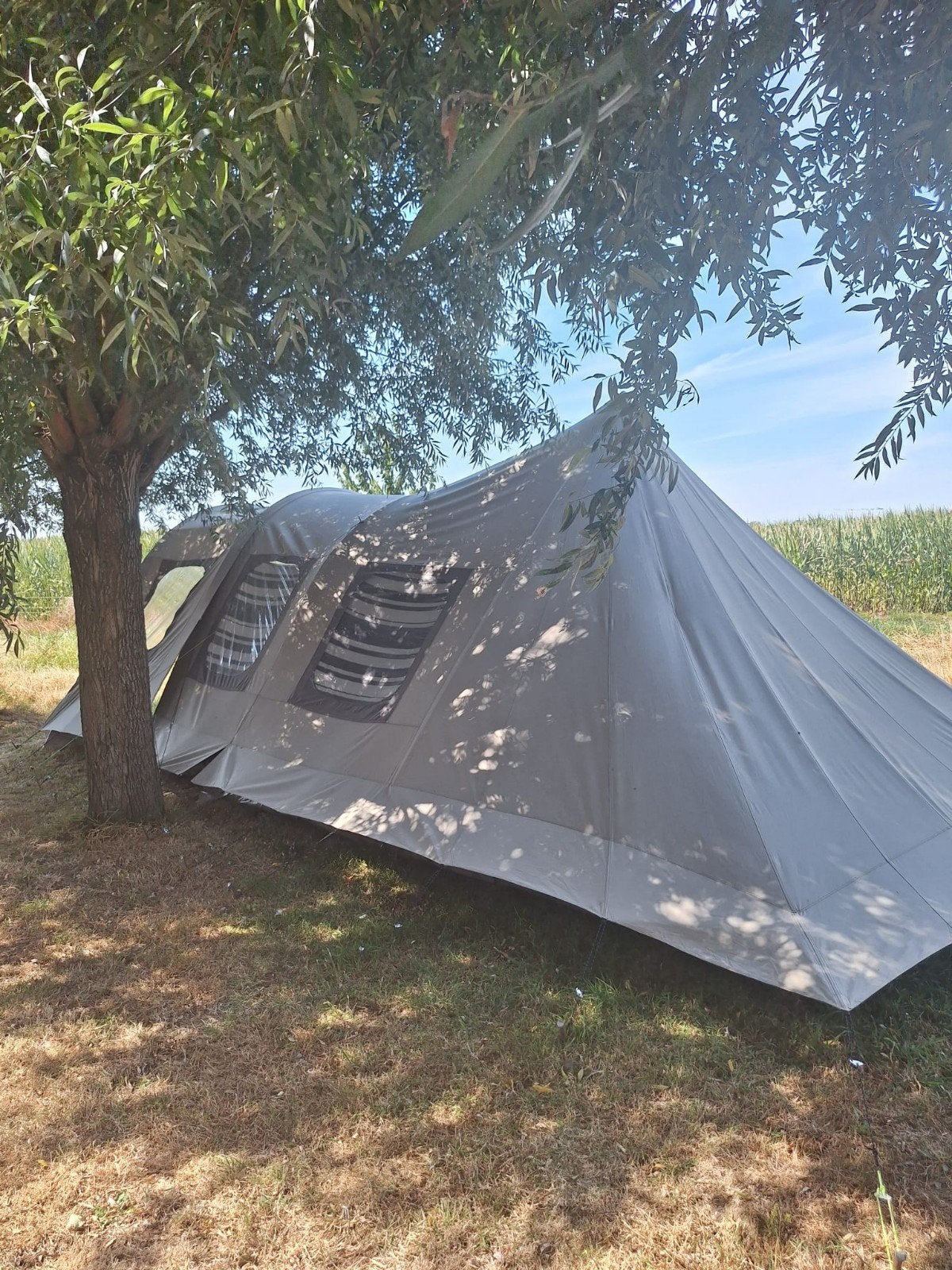 Redwood Maclura 390 avec auvent supplémentaire, Enlèvement