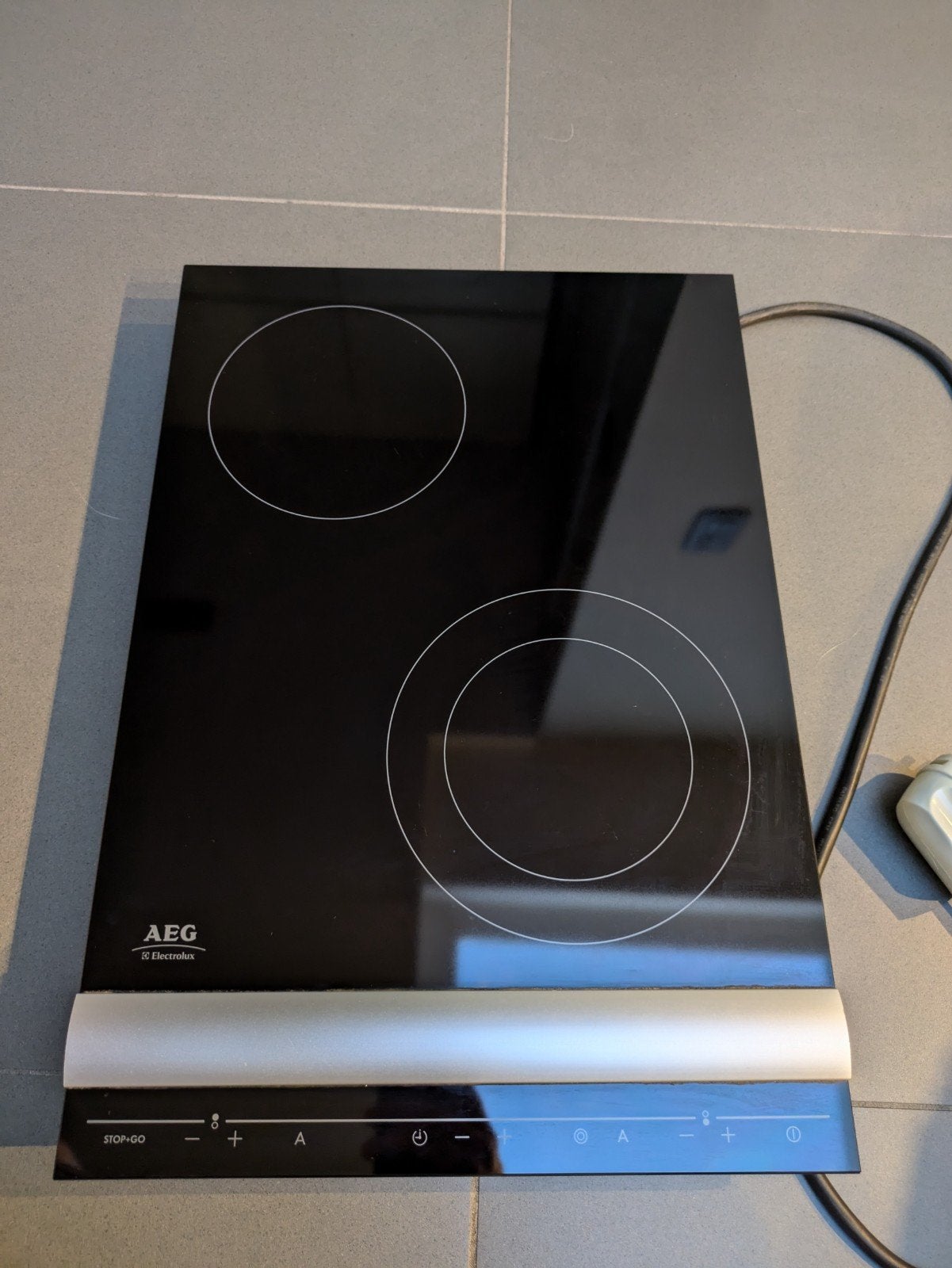 AEG kookplaat 2x, Elektronische apparatuur, Ophalen, Keramisch