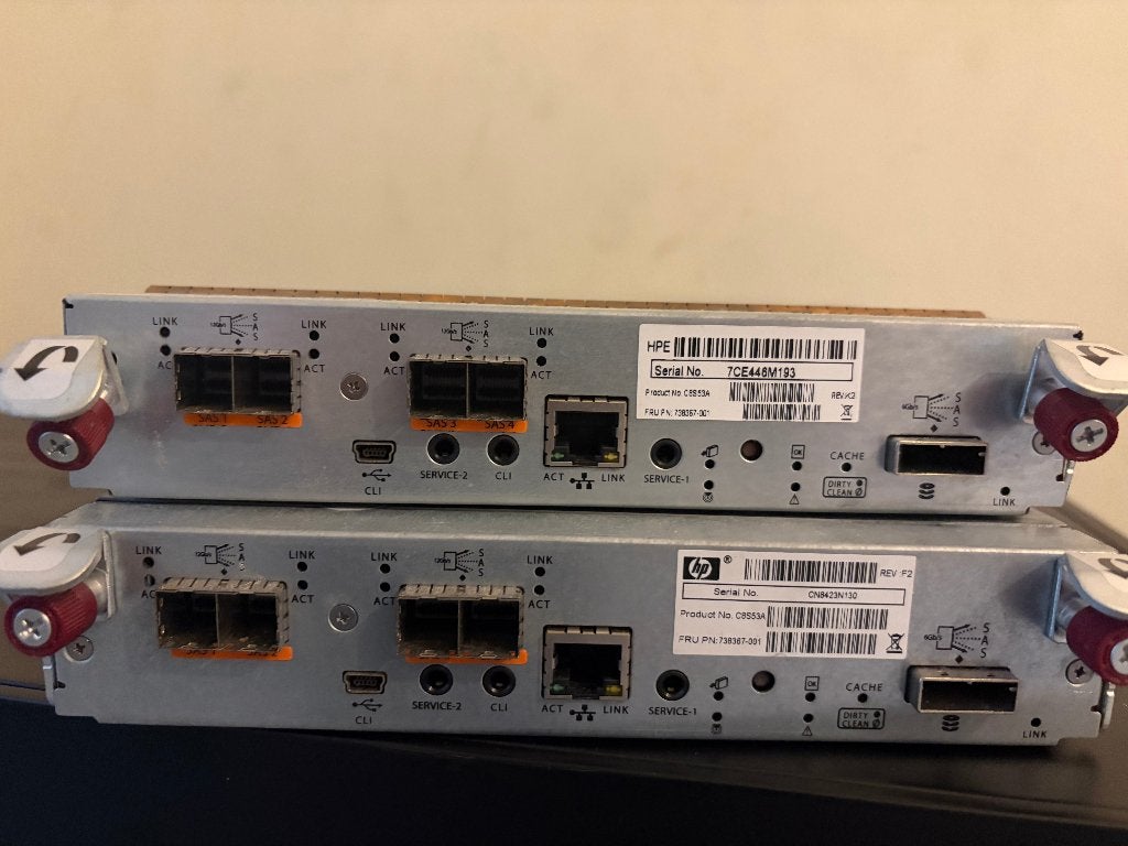 HP SAS controller, Ophalen of Verzenden, Gebruikt, Intern, HP