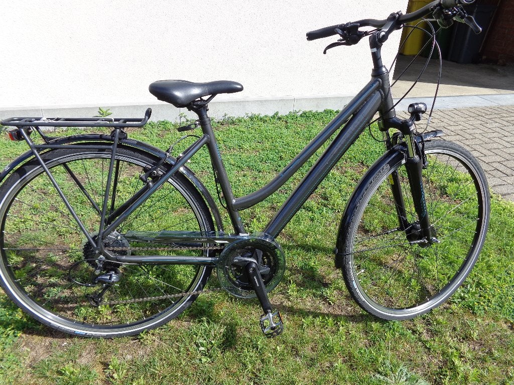 ZGAN ALU meisjesfiets KALKHOFF VOYAGER  maat 50, Kalkhoff, Velgrem, Versnellingen, Zo goed als nieuw