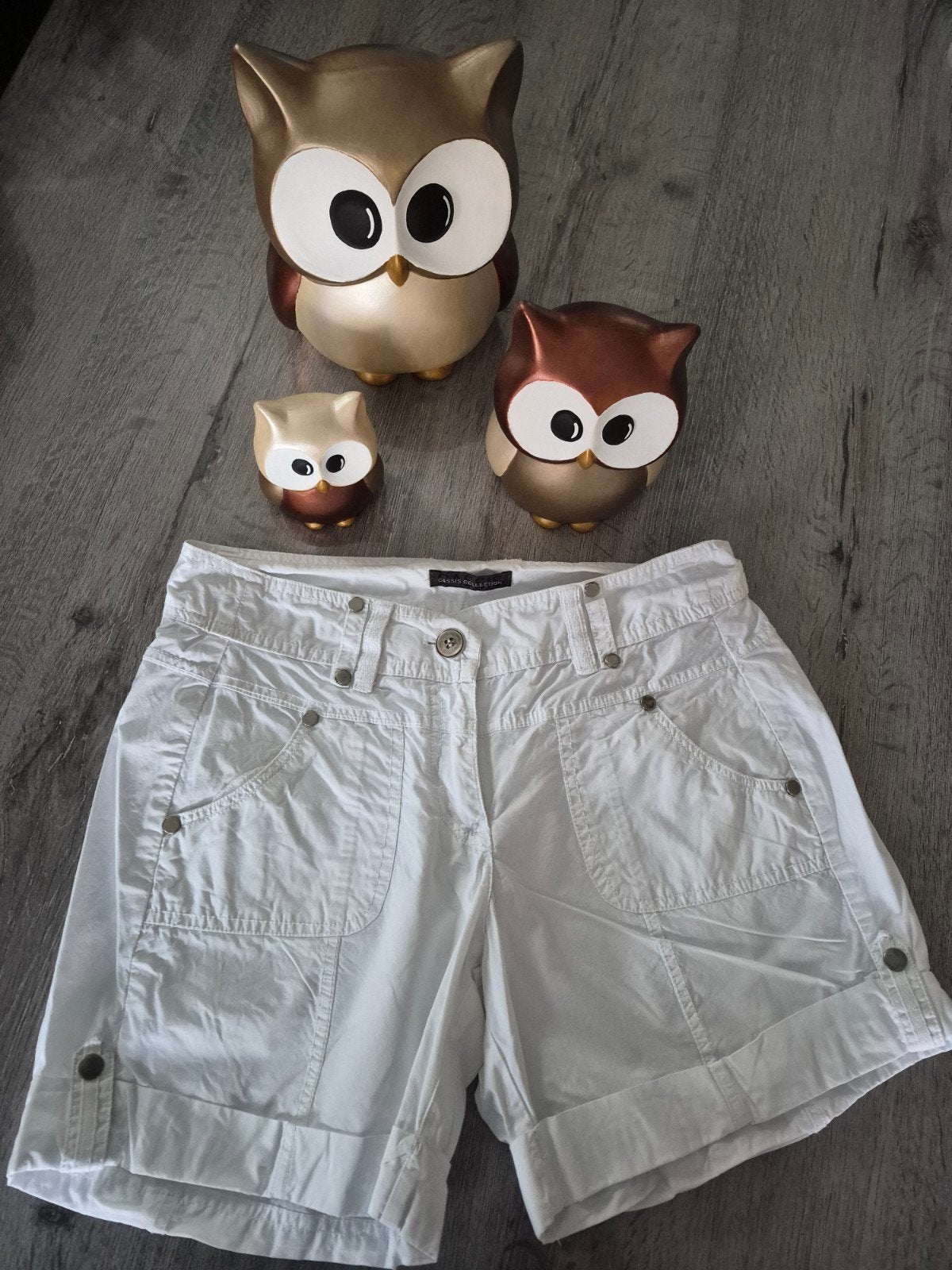 Witte short Cassis Collection maat 38, Ophalen of Verzenden, Maat 38/40 (M)