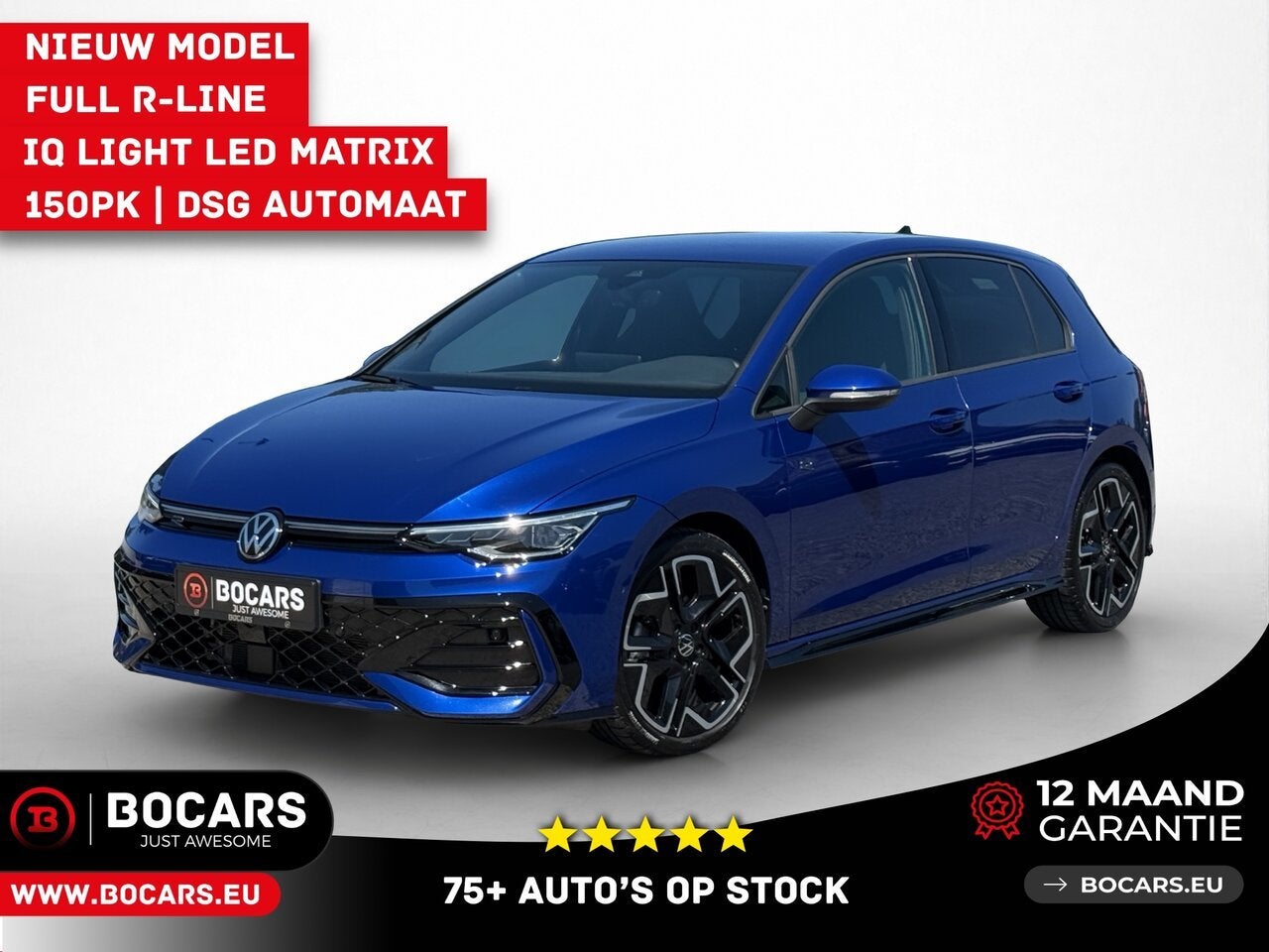 Volkswagen Golf R-Line 8,5, Auto's, Volkswagen, Golf, ABS, Adaptieve lichten, Adaptive Cruise Control, Airbags, Bluetooth, Boordcomputer