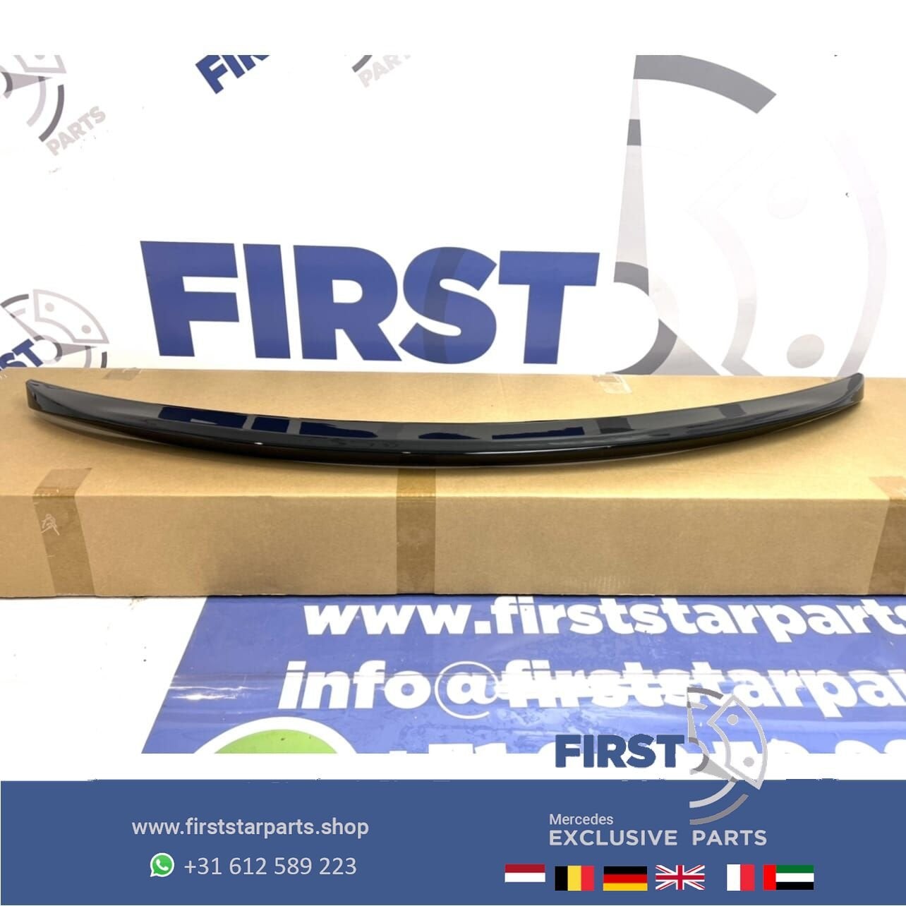 C292 GLE63 GLE63S COUPÉ AMG KOFFERBAK SPOILER ZWART 2014-202