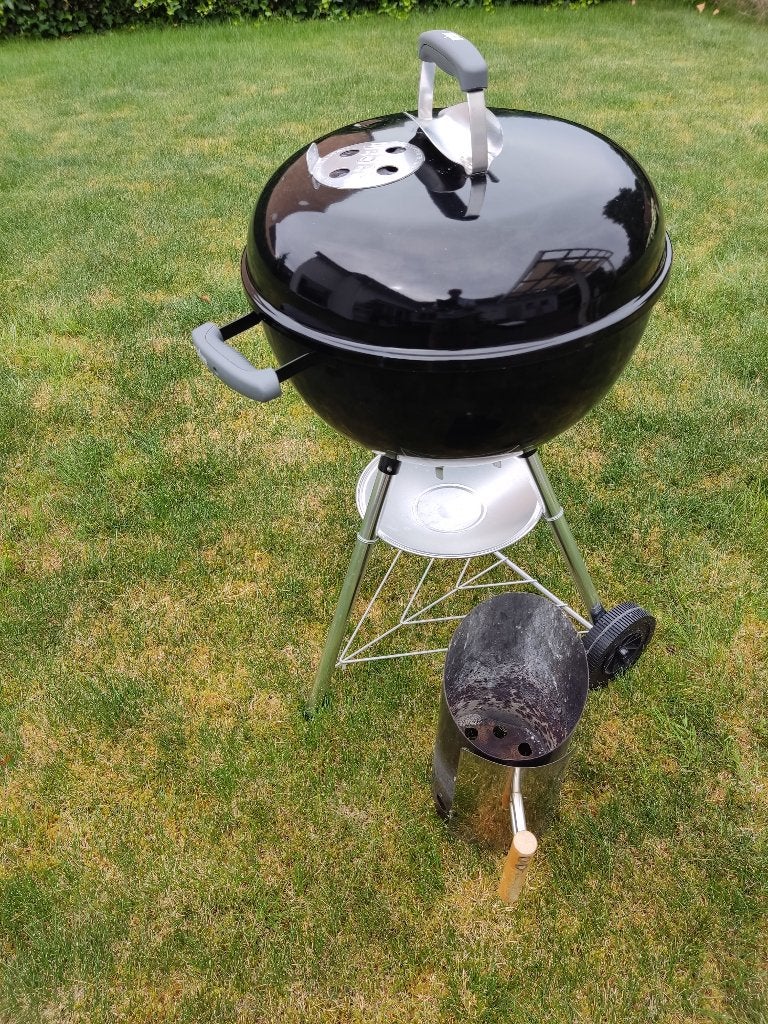 Weber bbq kettle 47cm, Ophalen, Gebruikt, Weber, Met accessoires