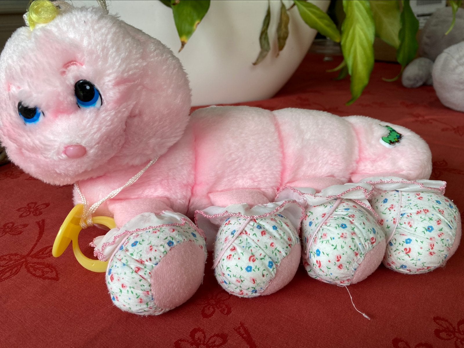 Peluche chenille, Autres marques, Moyen (20 à 80 cm), Autres types, Rose