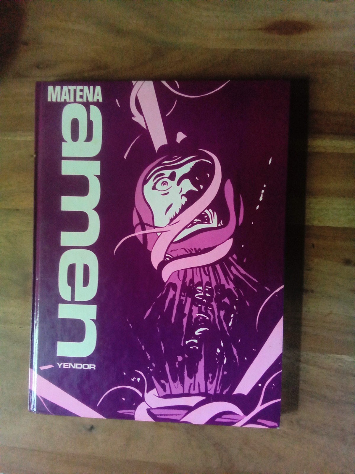 Stripverhaal  Amen (1980), Ophalen