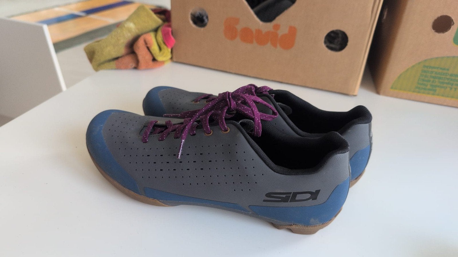 Sidi asper laces maat 46 fietsschoenen, Ophalen