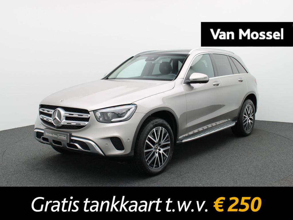 Mercedes-Benz GLC 300d SUV + LEDER + PANORAMISCH DAK + CARPL, Autos, Cuir, Argent ou Gris, Achat, Euro 6