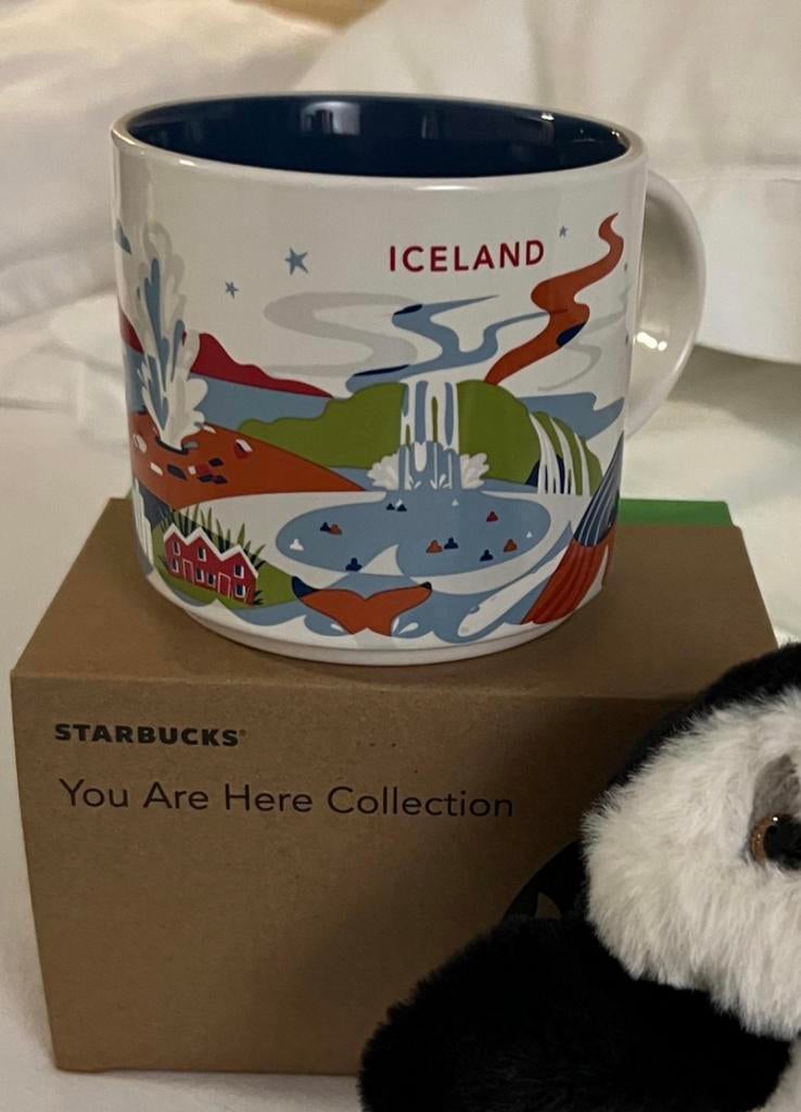 Ik zoek deze Iceland Starbucks, Enlèvement, Comme neuf