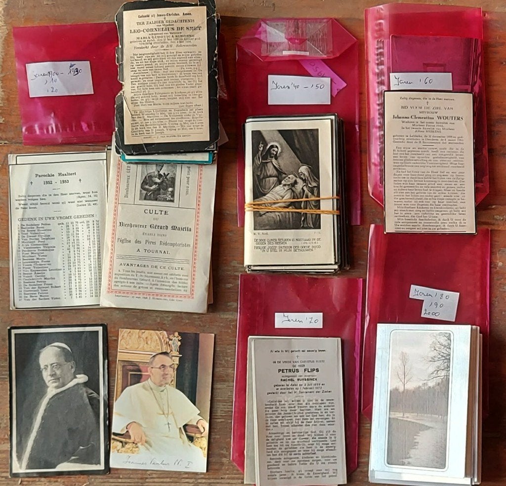 doodsprentjes, Verzamelen, Bidprentjes en Rouwkaarten, Ophalen of Verzenden, Bidprentje