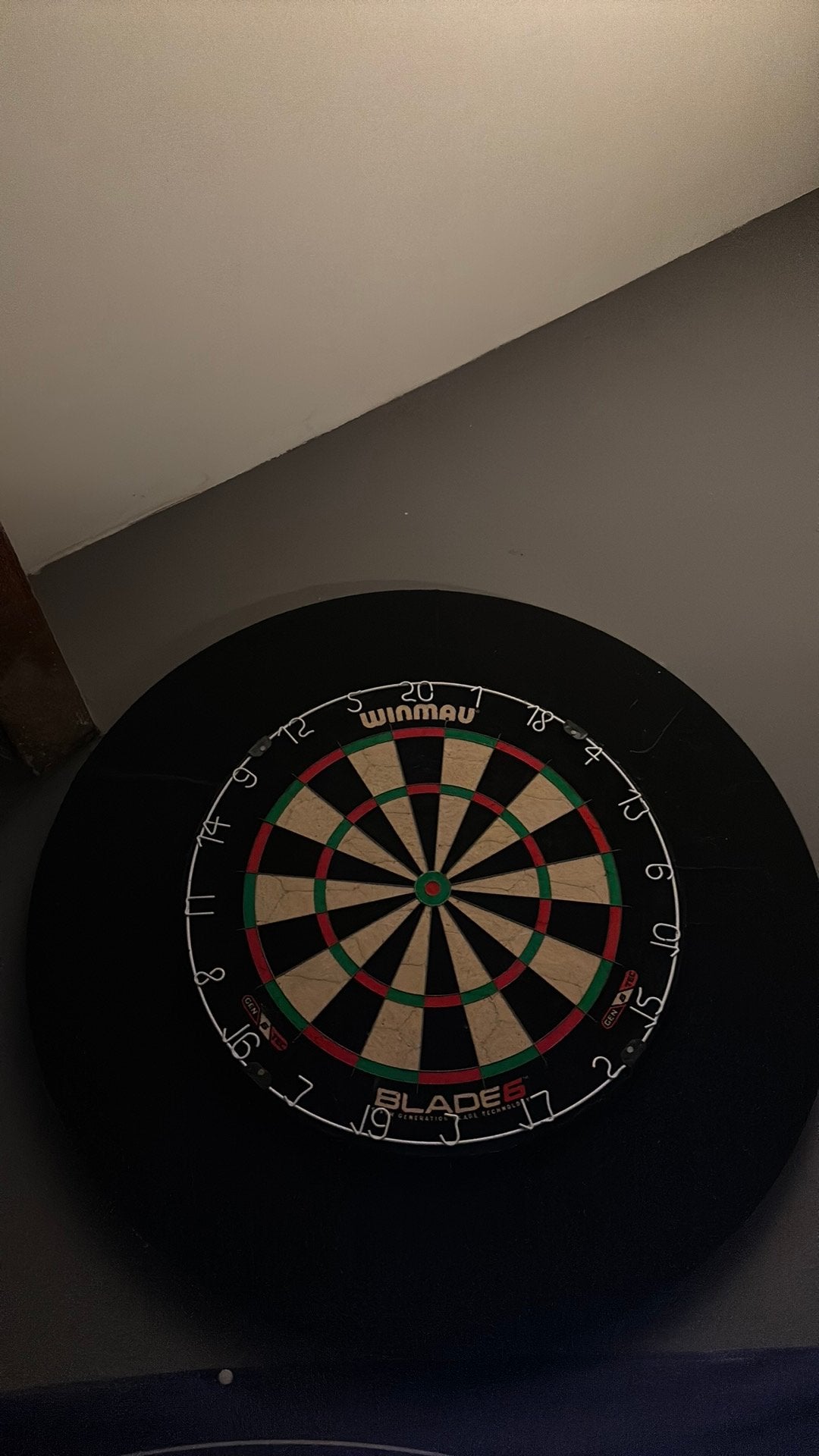 Winmau blade 6 met surround, Sport en Fitness, Darts, Ophalen of Verzenden, Zo goed als nieuw