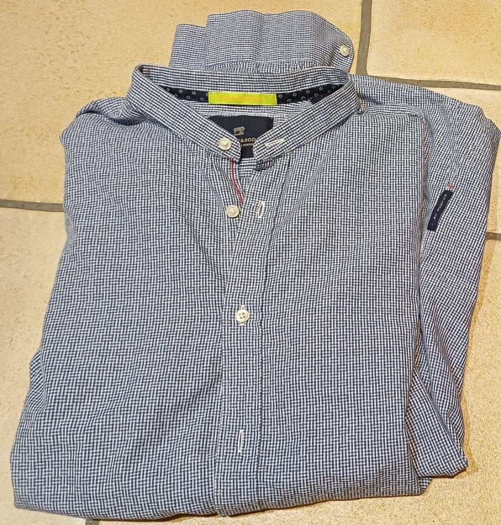scotch & soda hemd, Kleding | Heren, Ophalen, Zo goed als nieuw, Scotch & Soda, Halswijdte 39/40 (M)