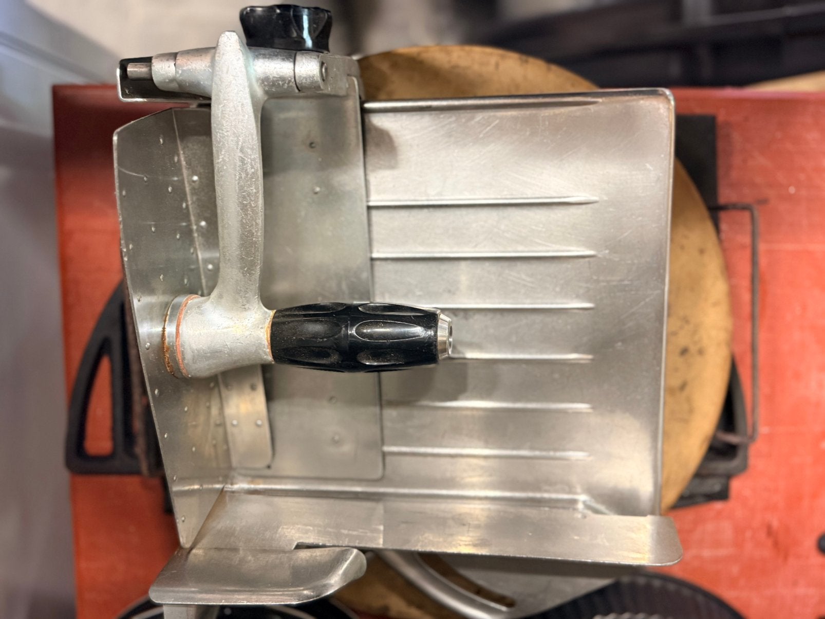 Berkel snijmachine 834, Snijmachine, Ophalen