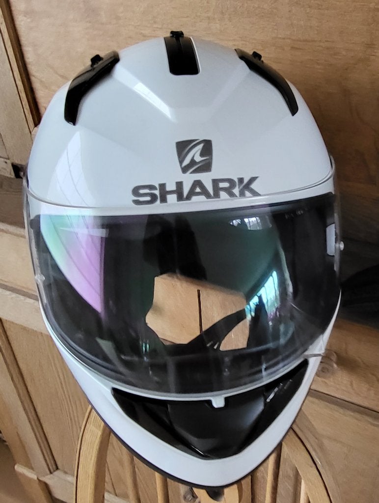 motorhelm Shark maat Large, Motoren, Ophalen of Verzenden, Tweedehands, L, Shark
