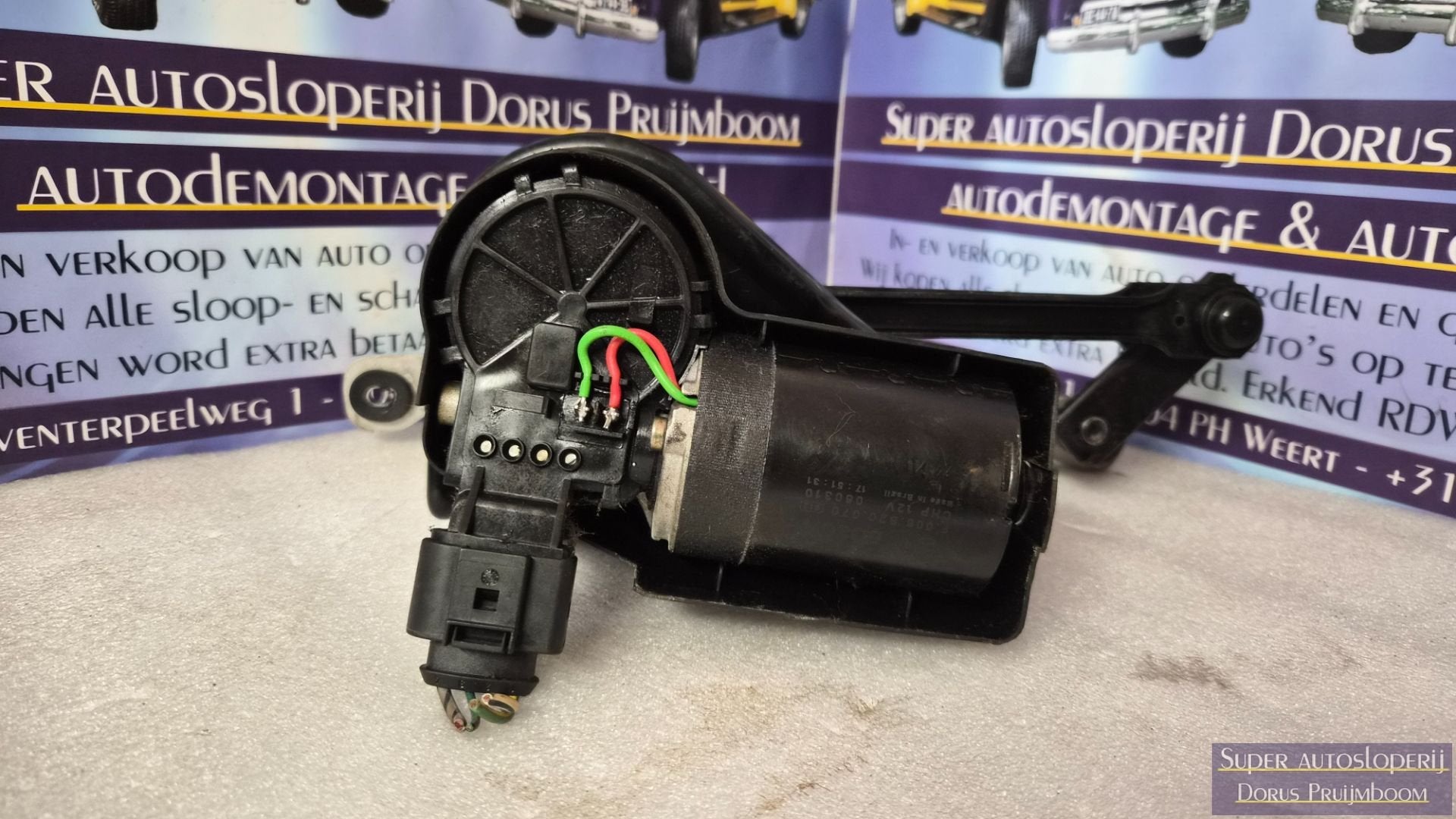 Moteur et m canisme d'essuie-glace de marque Bosch pour Volk, Volkswagen, Volkswagen AG, Vw@volkswagen.de, Utilisé