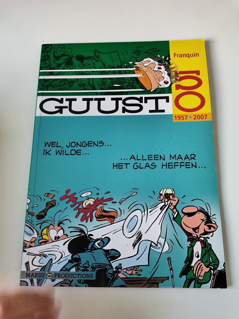 Guust - Franquin 50 - stripverhaal, Eén stripboek, Ophalen of Verzenden, Nieuw