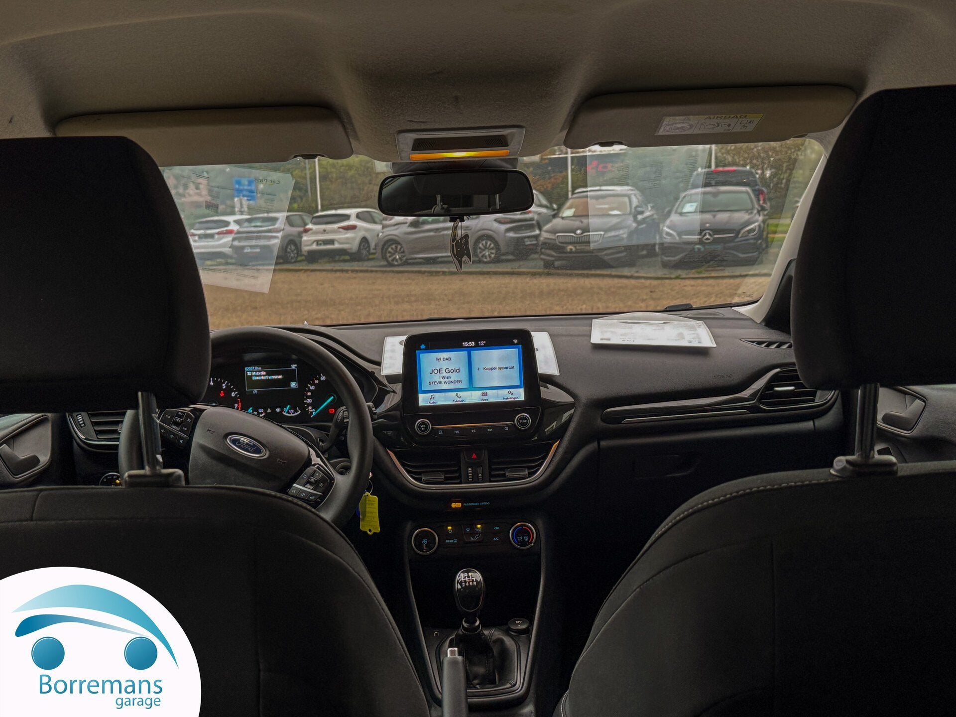 Ford Fiesta 1.0 Benzine CarPlay | Parkeersensoren | Cruise, Auto's, 0 kg, 0 kg, Zwart, Bedrijf