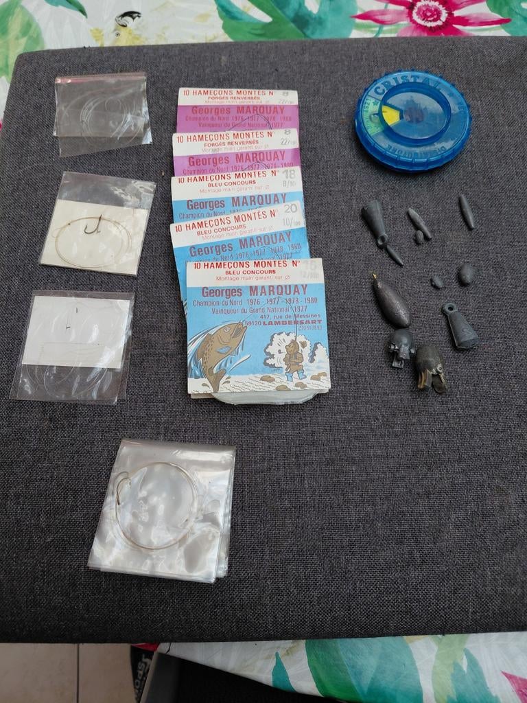Lot de plombs et de bas de ligne, Enlèvement ou Envoi