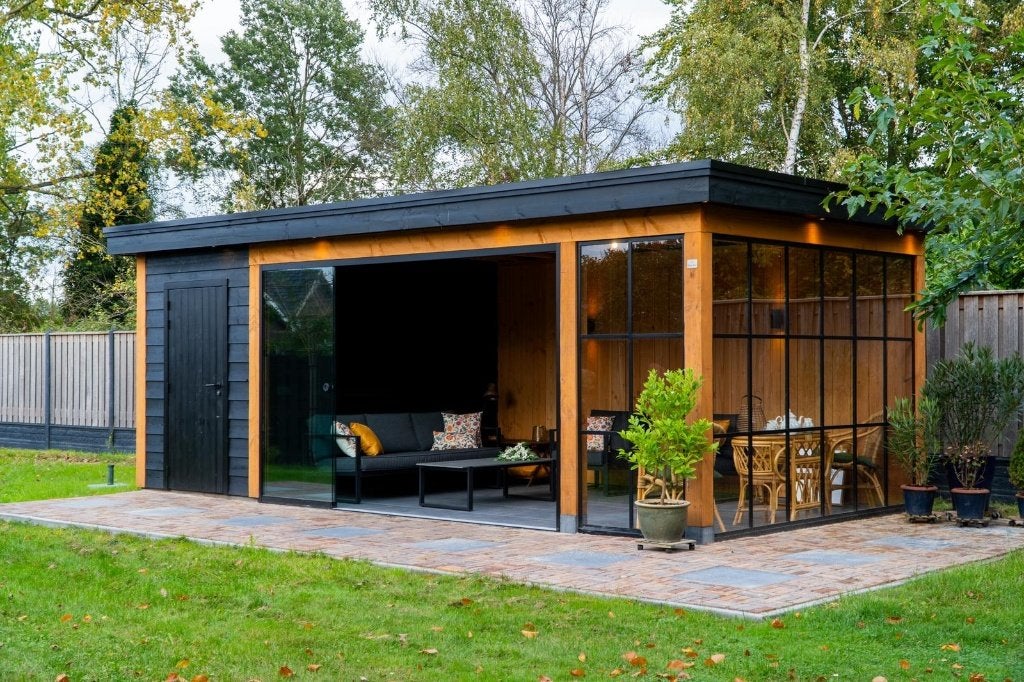 Sur mesure - Dépendances en bois Douglas, abris de jardin, Envoi, Neuf