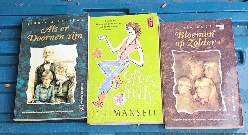 6 verschillende boeken prijs kijk tekst, Ophalen