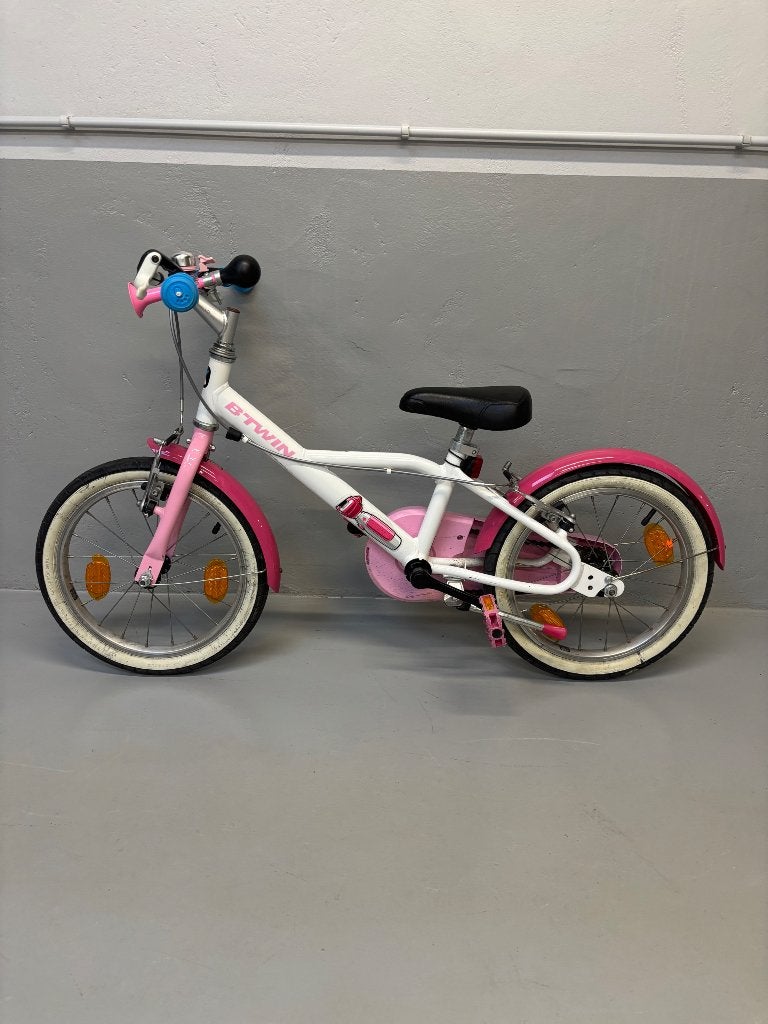 Kinderfiets 16 inch, Fietsen en Brommers, Ophalen, Velgrem, B-Twin, 16 tot 20 inch
