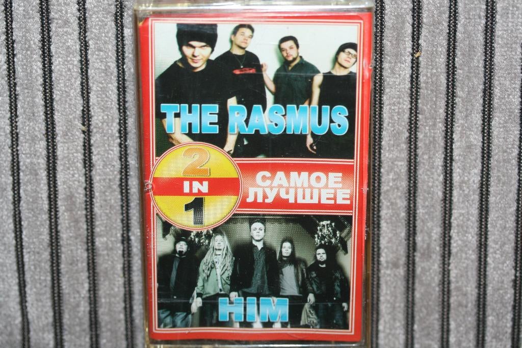 HIM - The Rasmus - The Best - cassette, Cd's en Dvd's, Cassettebandjes, Ophalen of Verzenden, Nieuw in verpakking, Rock en Metal