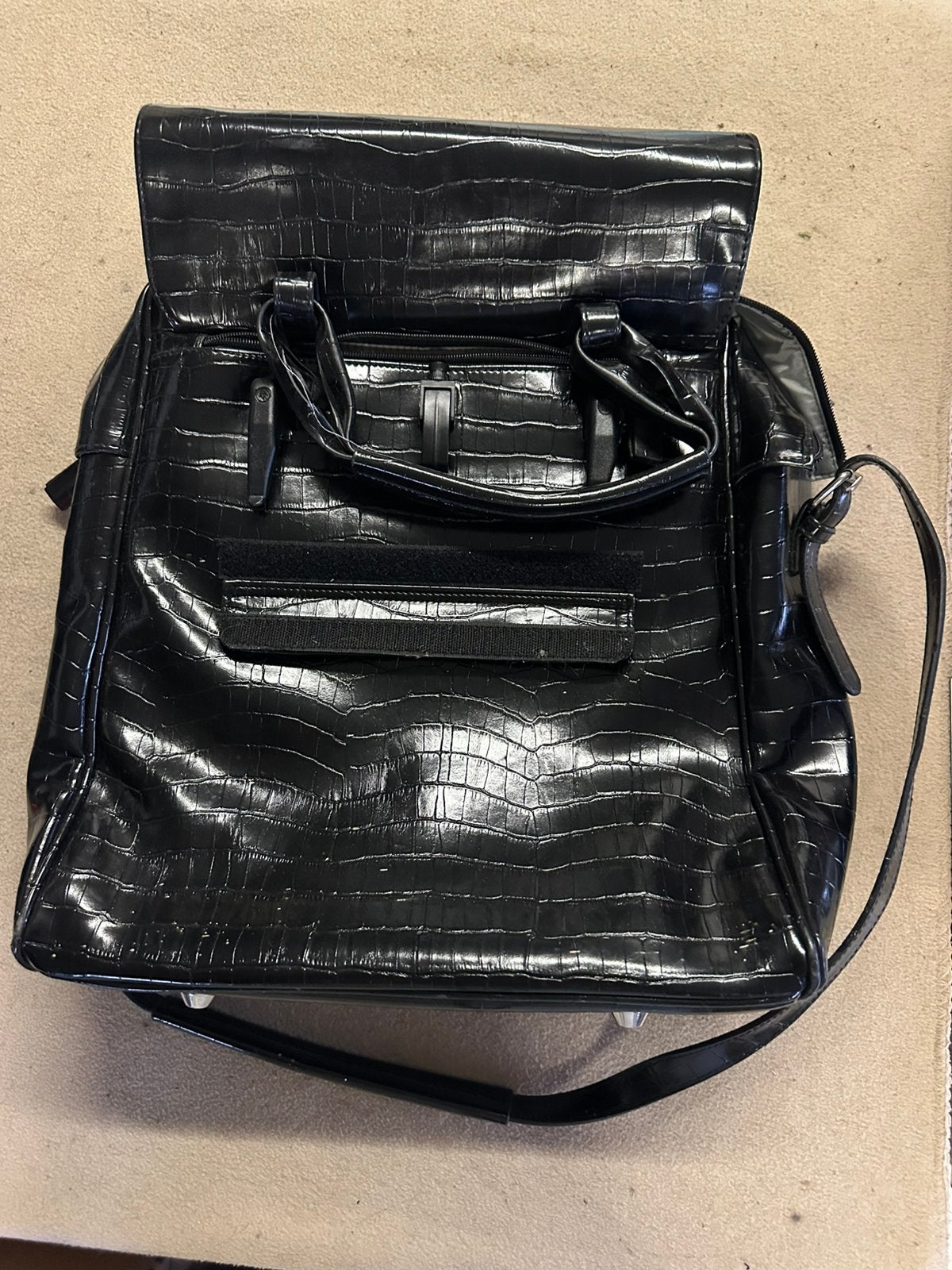 Nieuwe FastRider Charm Fietstas/Handtas (Zwart Croco – 11L), Ophalen of Verzenden, Nieuw