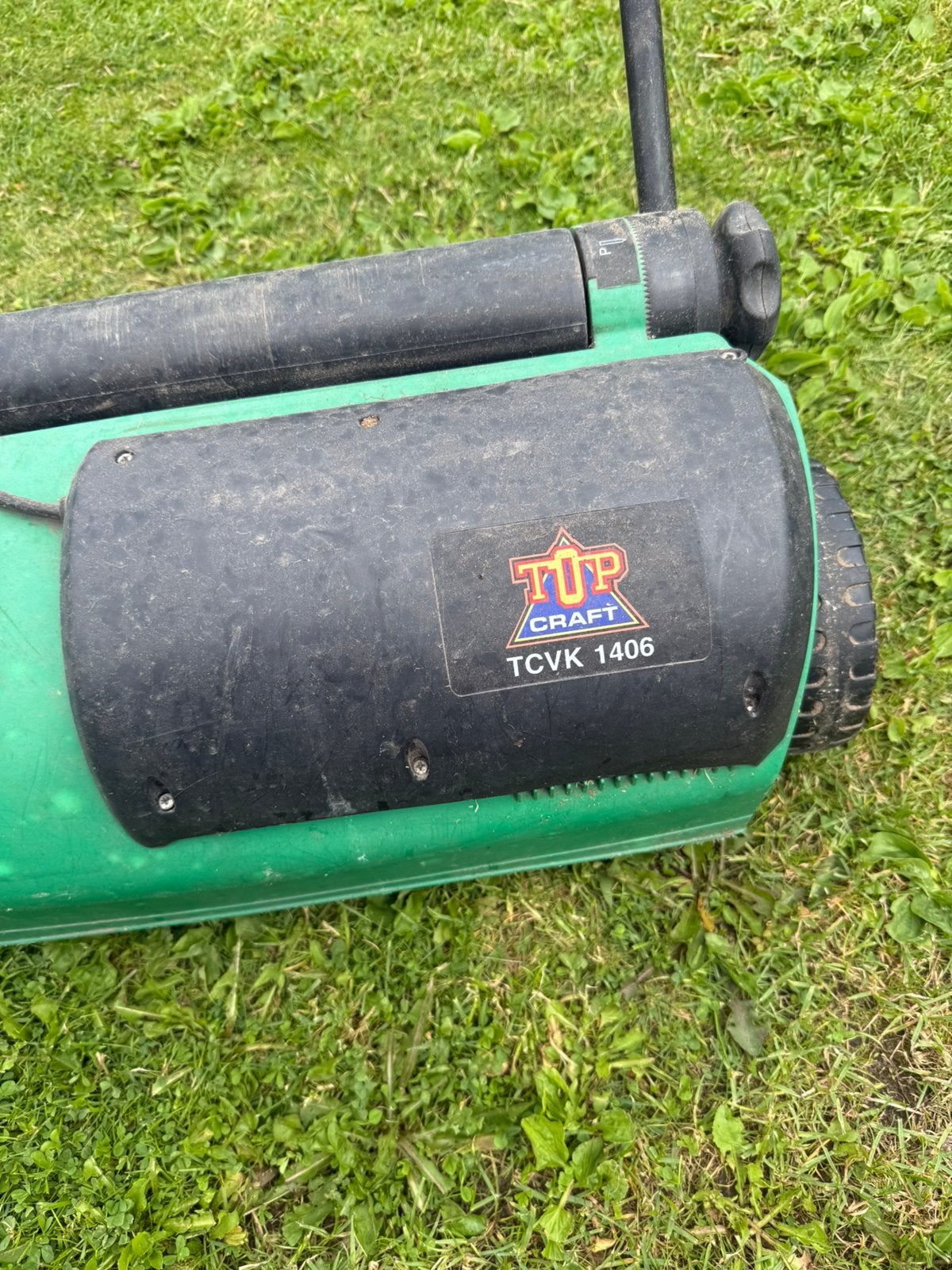 Top Craft TCVK 1406 Verticuteermachine / Gazonbeluchter, Ophalen of Verzenden, Zo goed als nieuw, Elektrisch