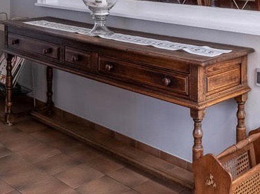 Rustiek meubel, Huis en Inrichting, Tafels | Sidetables, Ophalen, Zo goed als nieuw