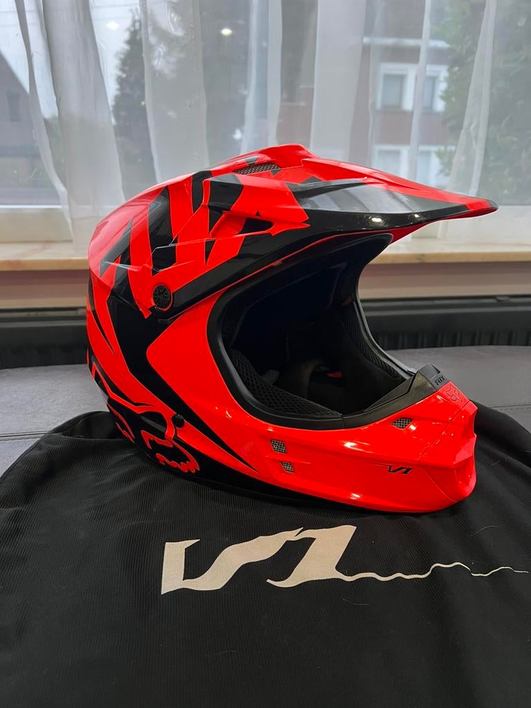 Casque Motocross Fox V1 taille Xl, Enlèvement, XL, Casque off road