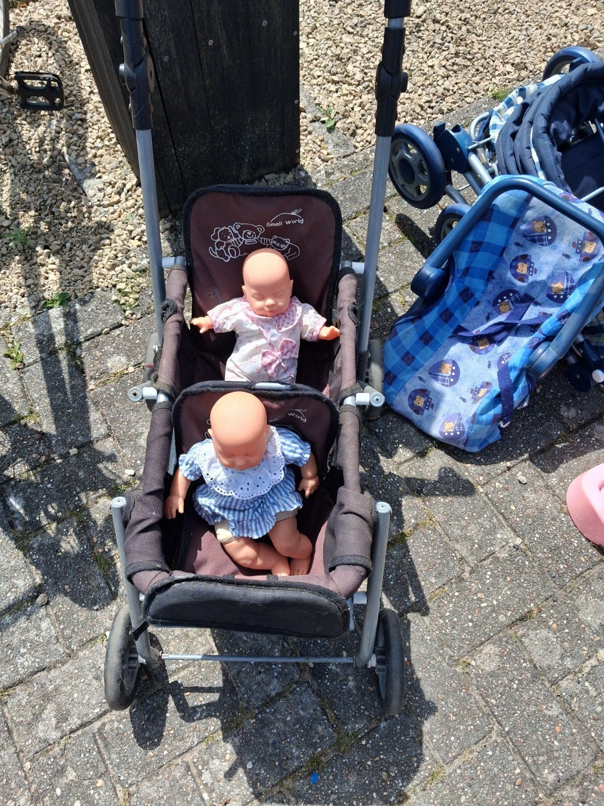 Poppen buggy´s maxi cosy, Ophalen