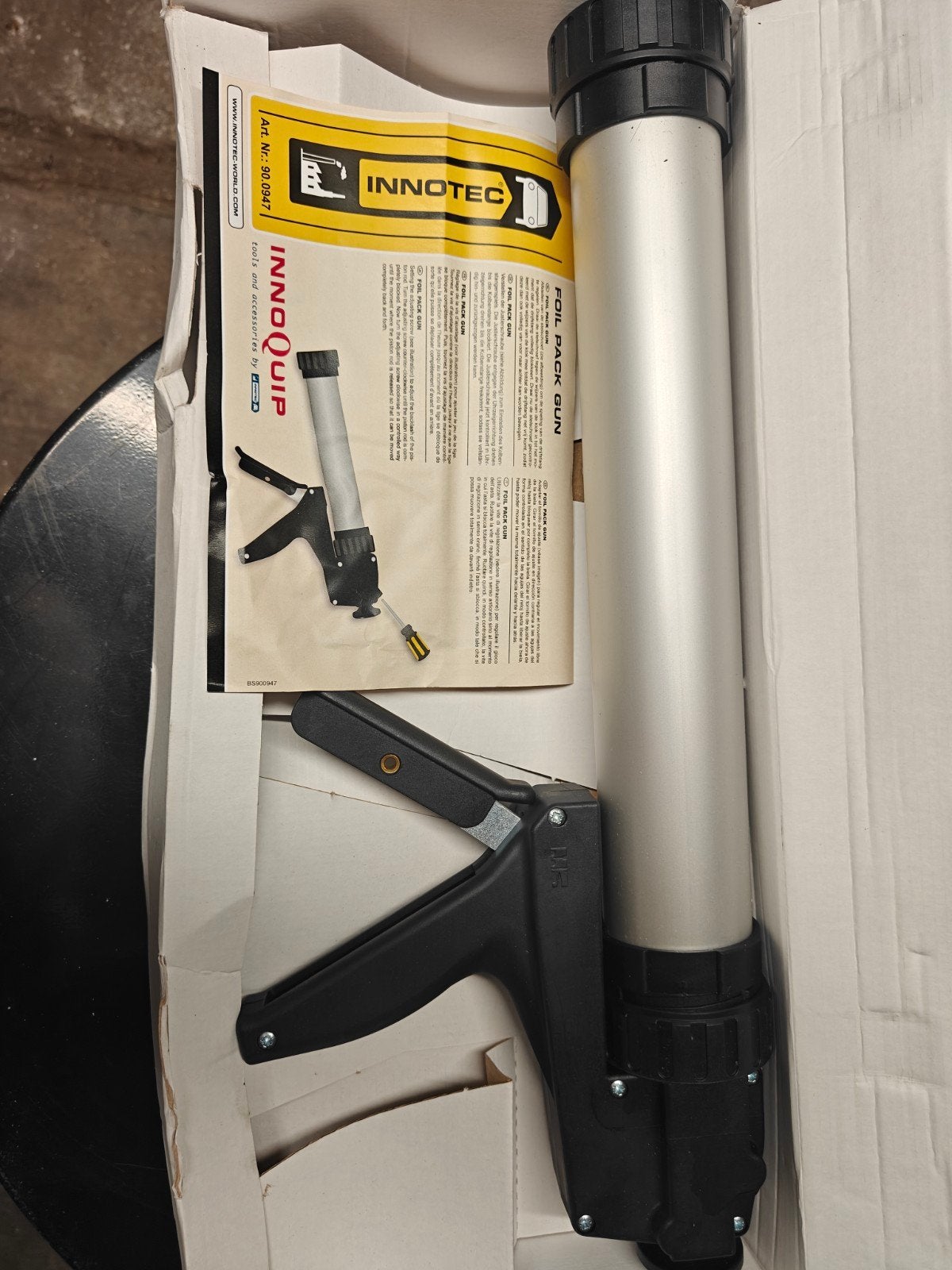PISTOLET COLLE BOUDIN FOIL PACK GUN, Enlèvement ou Envoi