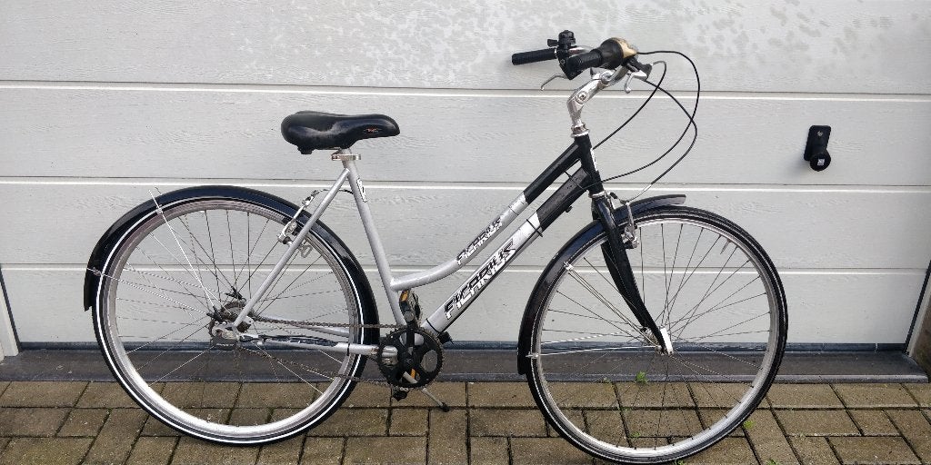 vélo dame ville, Frein sur jante, Moins de 10 vitesses, Enlèvement, Utilisé