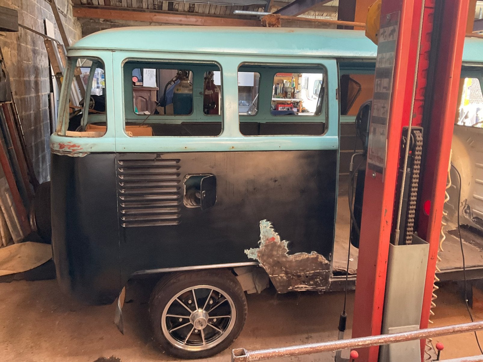 Volkswagen T1 uit 1972, Auto's, Achterwielaandrijving, Overige kleuren, Overige kleuren, Handgeschakeld