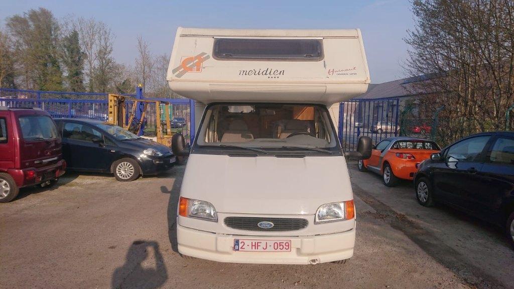 Camping car Ford transit 2500cc diesel 1996 140000km, Caravanes & Camping, Camping-cars, Jusqu'à 5, Siège standard, Entreprise