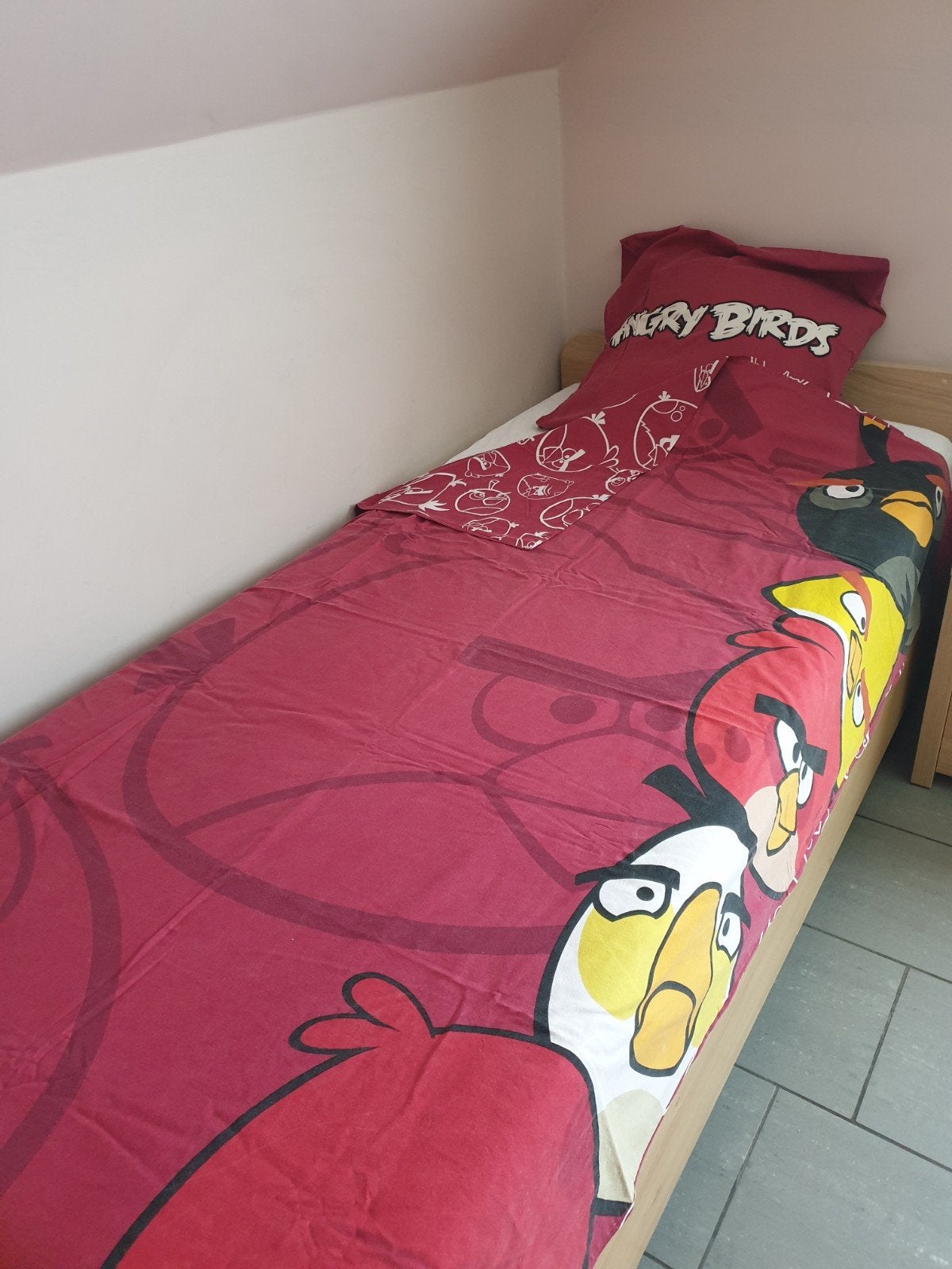 Dekbedovertrek Angry Birds, Ophalen of Verzenden