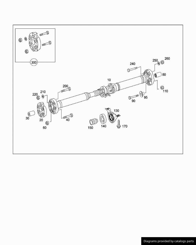 Arbre de Transmission Pour Mercedes W212 S212 C218 X219, Enlèvement, Neuf, Mercedes-Benz
