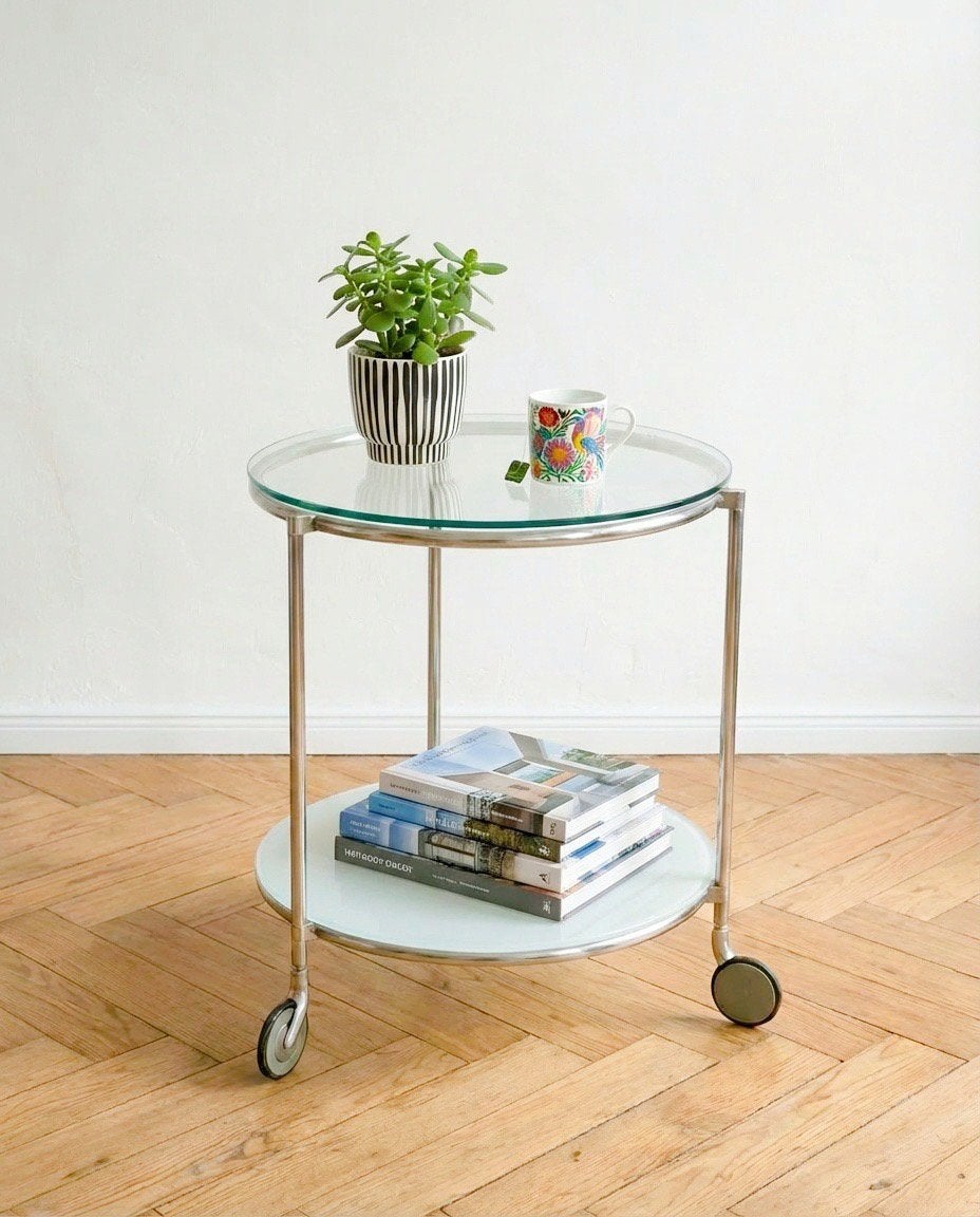 Tafel design, Ophalen, Zo goed als nieuw, Glas