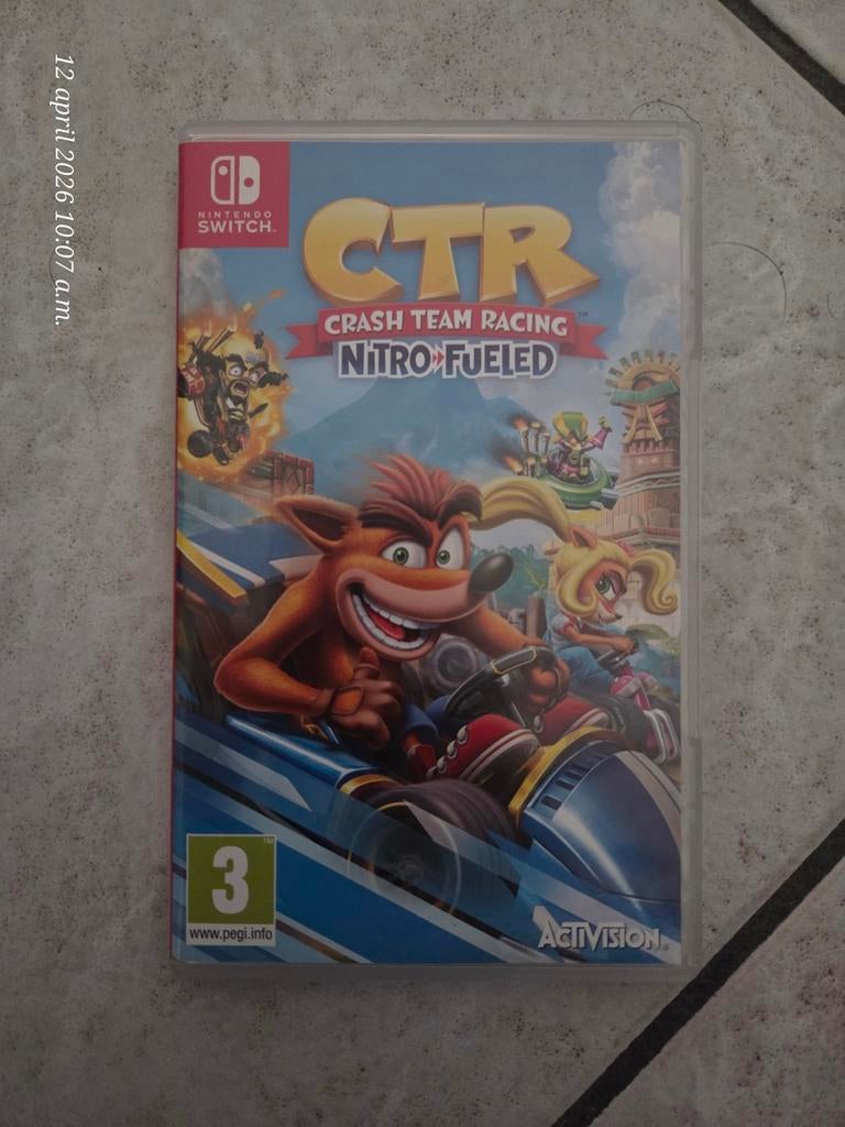 Crash Team Racing Nitro-Fueled, Consoles de jeu & Jeux vidéo, Enlèvement ou Envoi, Course et Pilotage, À partir de 12 ans